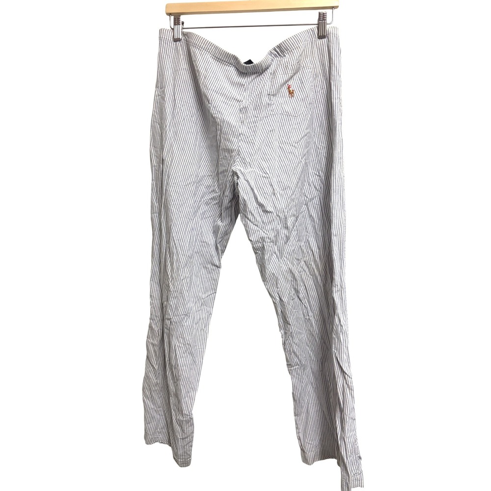 Ralph Lauren White and Blue Pinstripe Men’s Pants